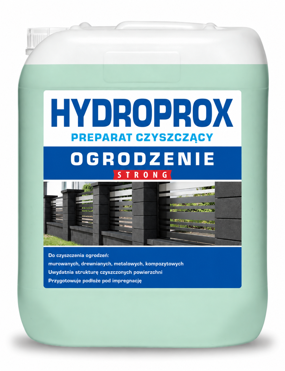 HYDROPROX czyszczenie ogrodzenie