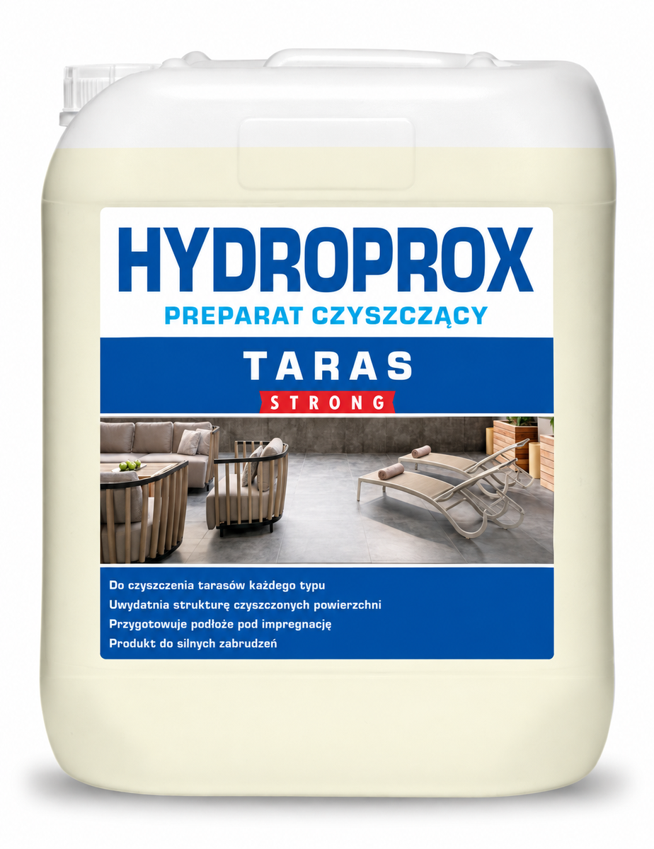 HYDROPROX czyszczenie taras