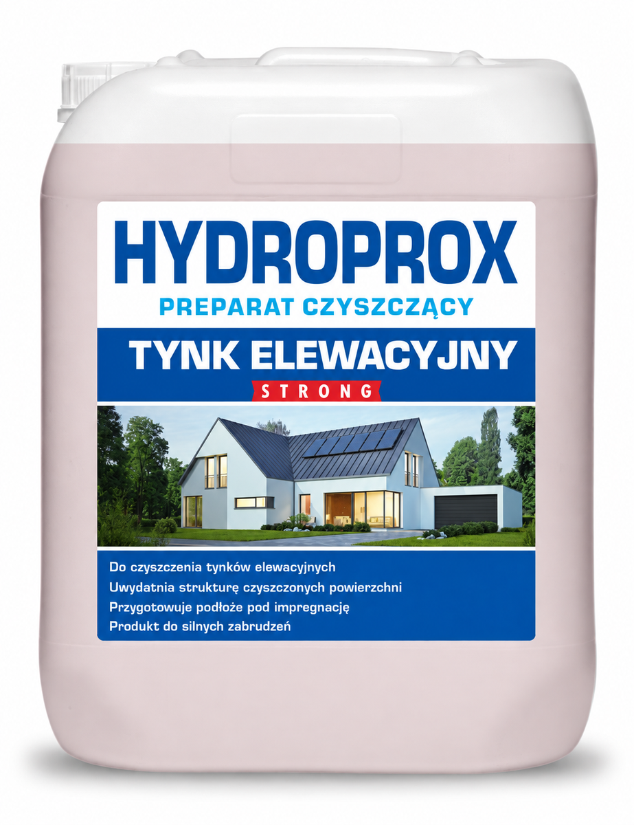 HYDROPROX czyszczenie tynk elewacyjny