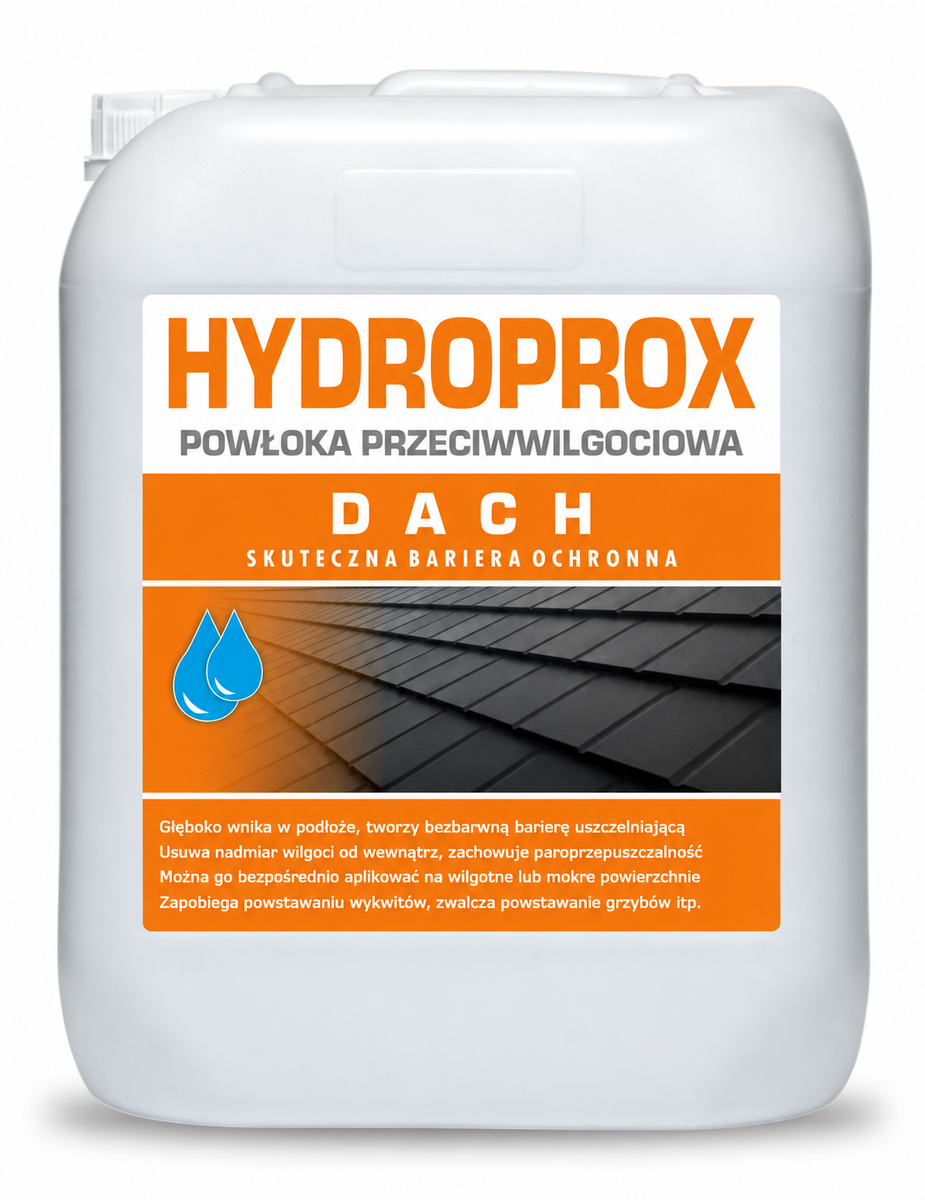 HYDROPROX impregnat przeciwwilgociowy dach