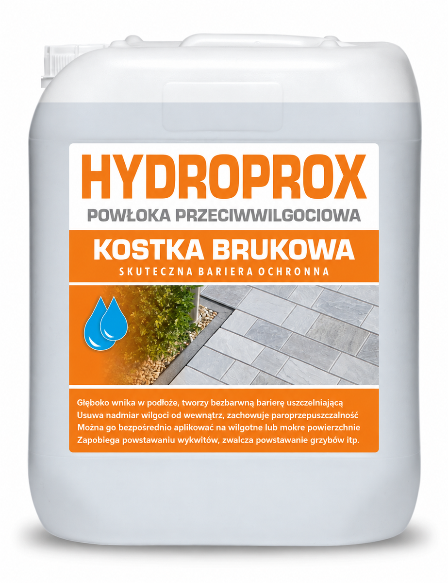 HYDROPROX impregnat przeciwwilgociowy kostka brukowa