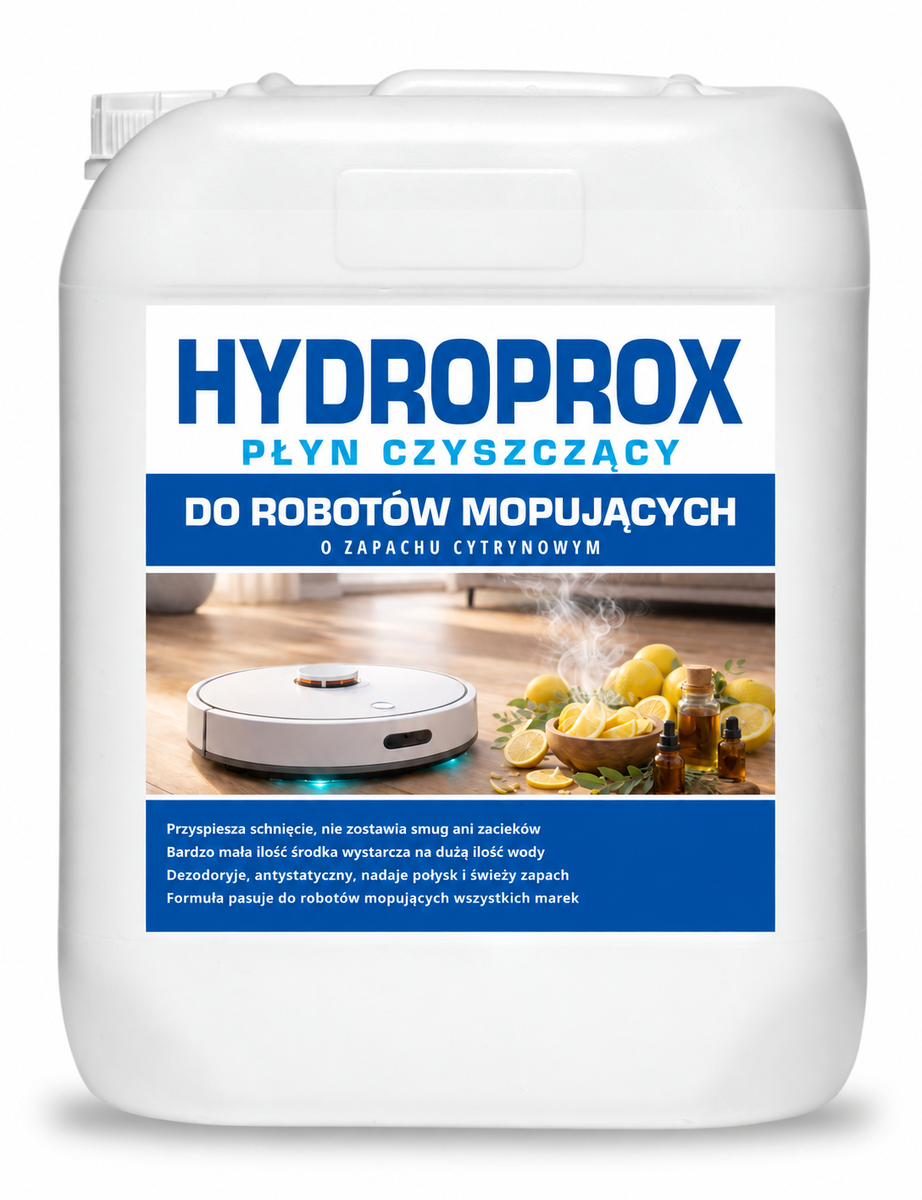 HYDROPROX płyn czyszczący do robotów mopujących- o zapachu cytrynowym