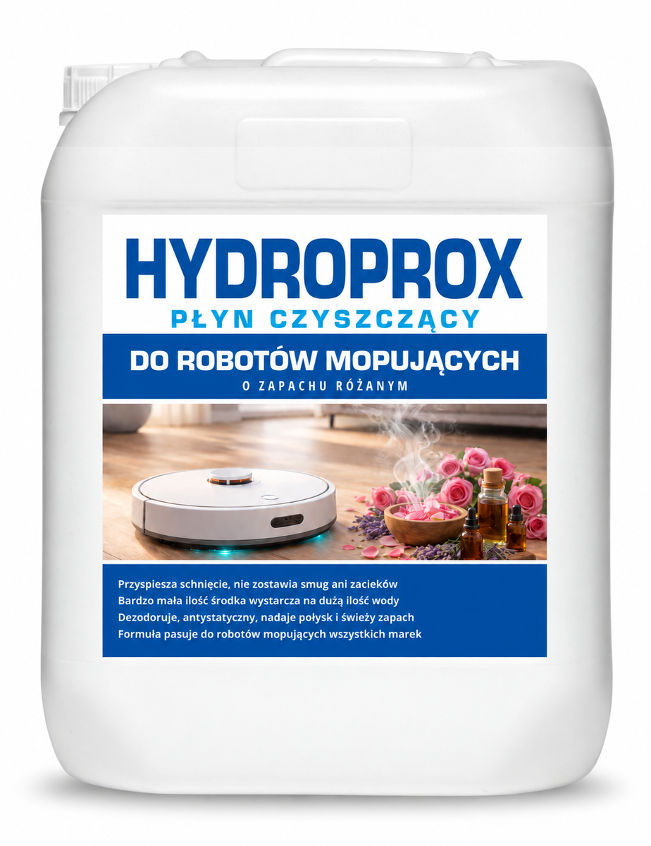HYDROPROX płyn czyszczący do robotów mopujących- o zapachu różanym