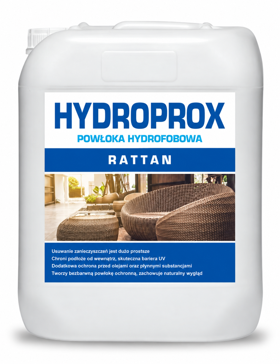 HYDROPROX powłoka ochronna hydrofobowa rattan