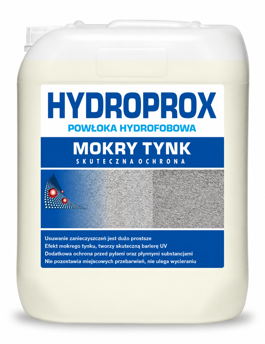 HYDROPROX powłoka ochronna mokry tynk elewacyjny