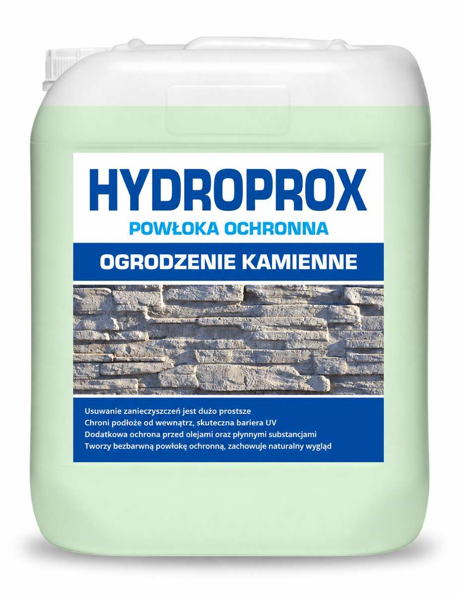 HYDROPROX powłoka ochronna ogrodzenie kamienne