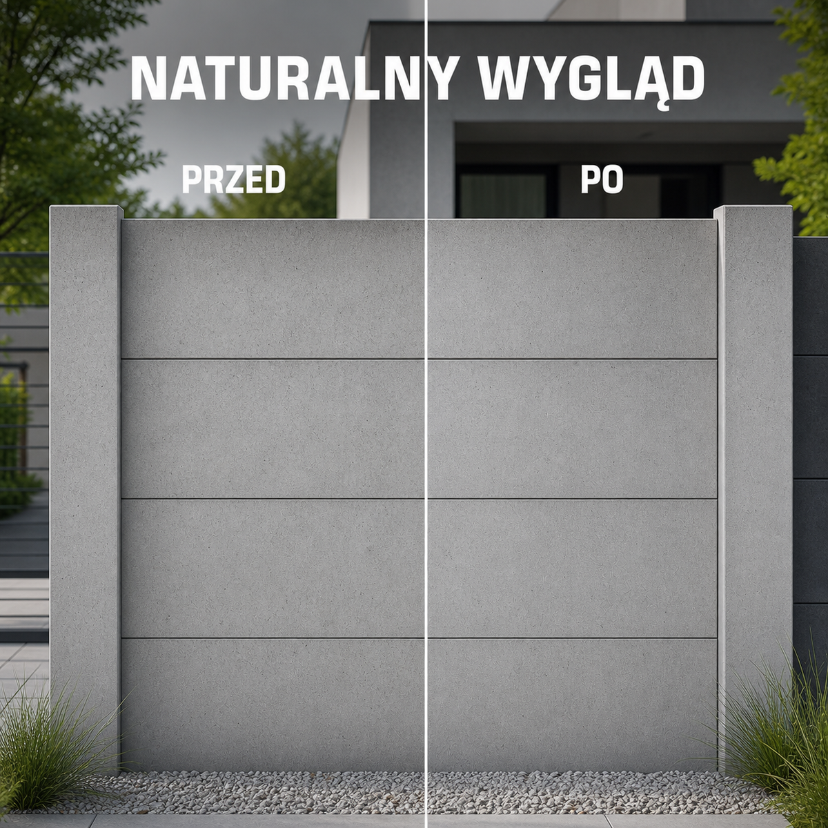 HYDROPROX powłoka ochronna ogrodzenie prefabrykowane
