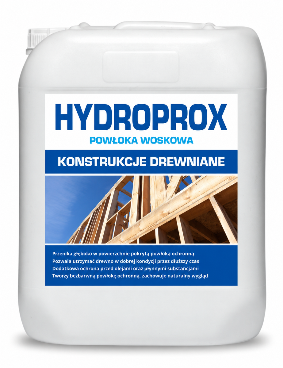 HYDROPROX powłoka woskowa konstrukcje drewniane