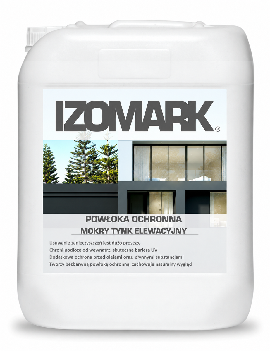 IZOMARK powłoka ochronna mokry tynk elewacyjny