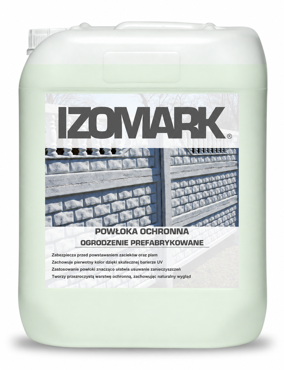 IZOMARK powłoka ochronna ogrodzenie prefabrykowane