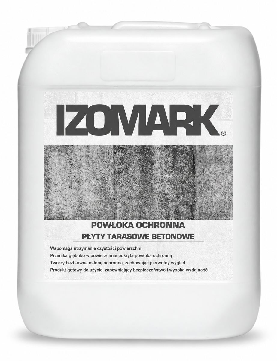IZOMARK powłoka ochronna płyty tarasowe betonowe