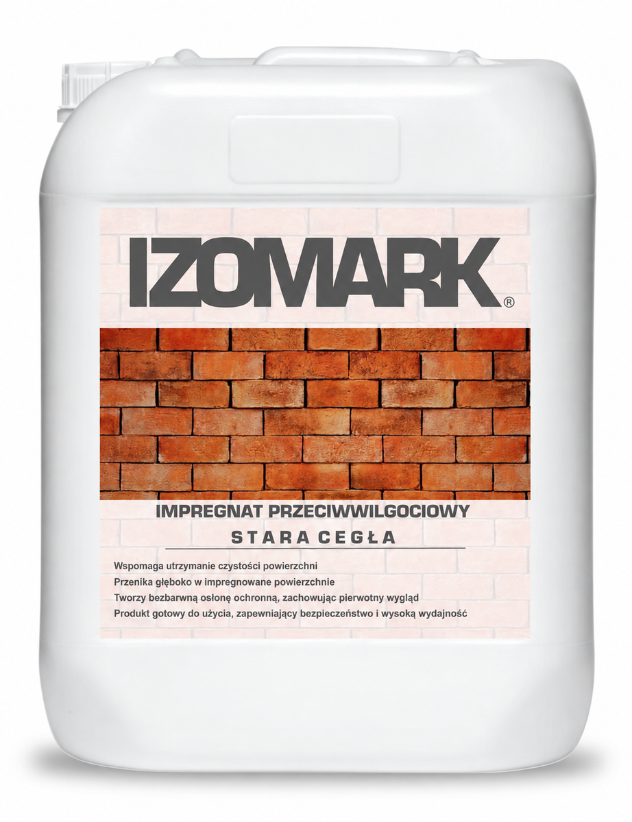 IZOMARK powłoka ochronna przeciwwilgociowa stara cegła